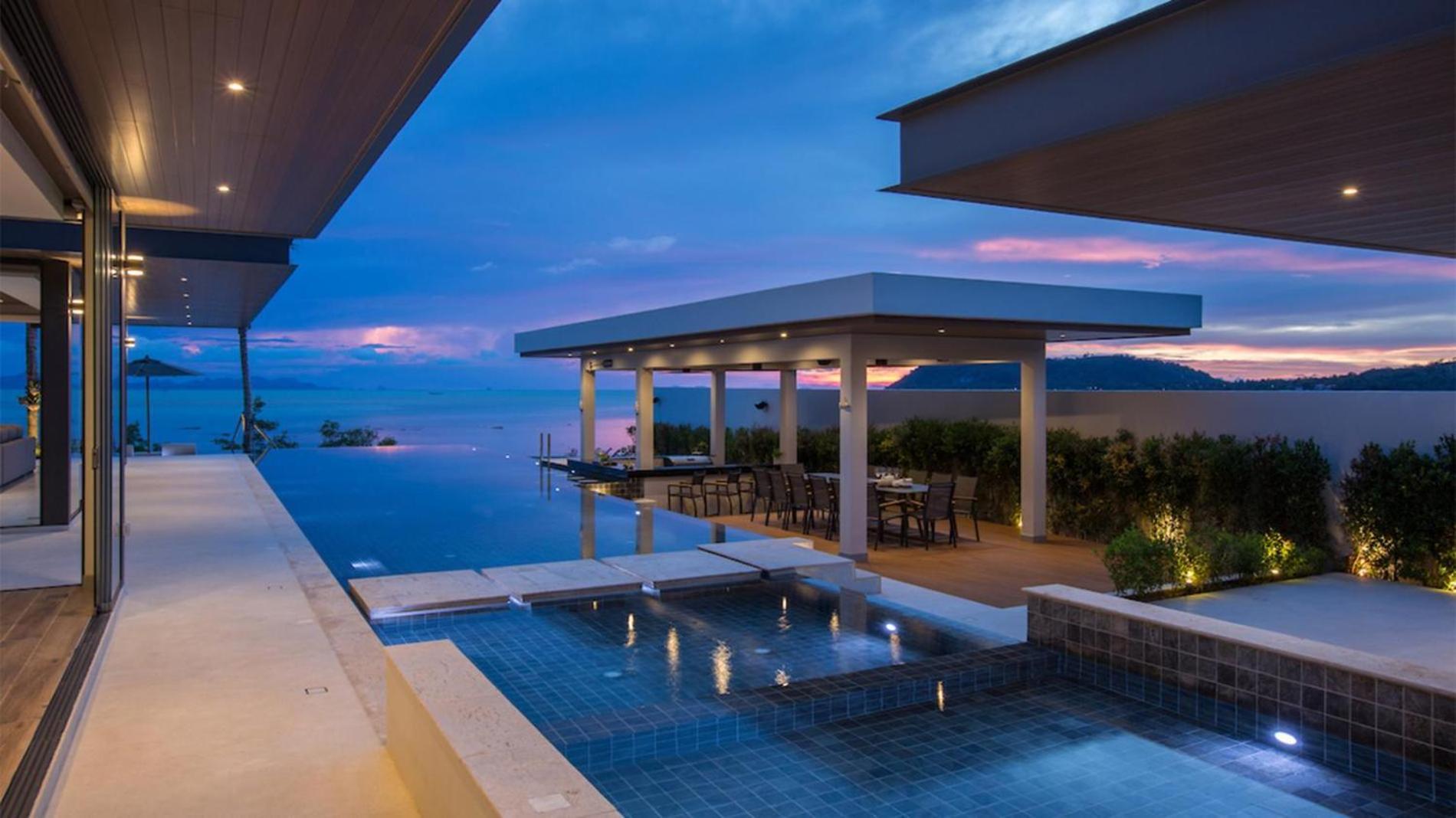 Exclusive Sea Renity A Beachfront Villa Retreat Sleeps 12 Adults And 6 Kids Laem Sor Eksteriør billede
